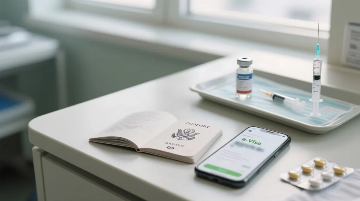 eVisa Application Process and Recommended Travel Vaccines
