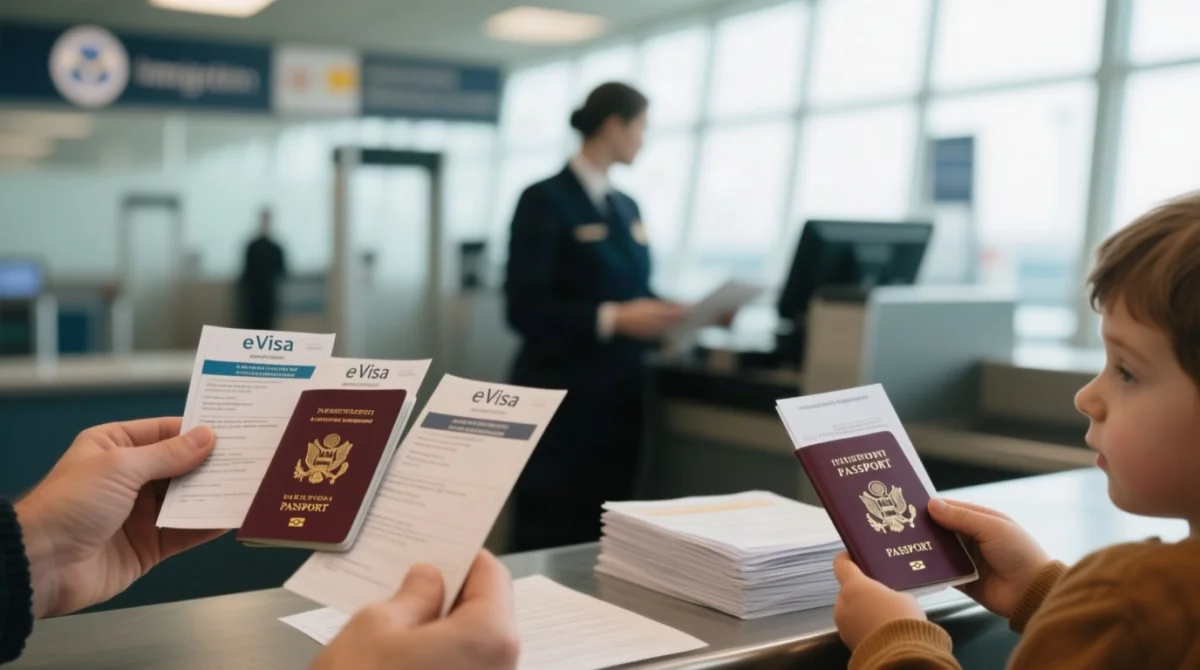 Step-by-Step Family eVisa Application Process & Airport Arrival