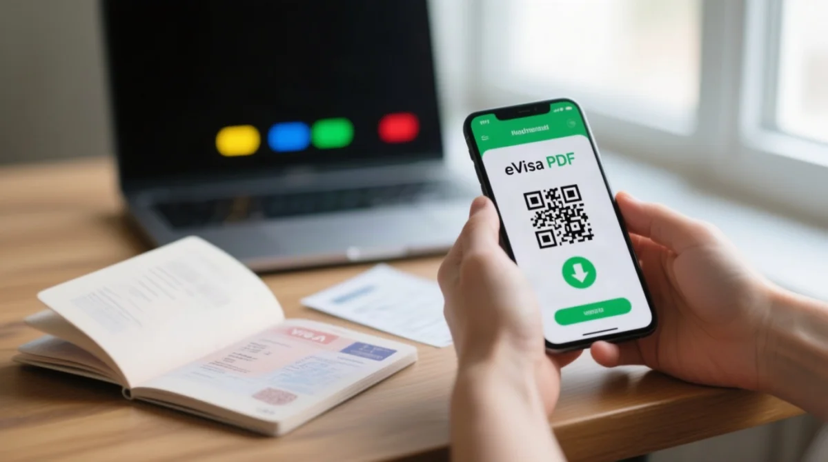 Understanding Status Labels and Downloading Your Approved eVisa PDF